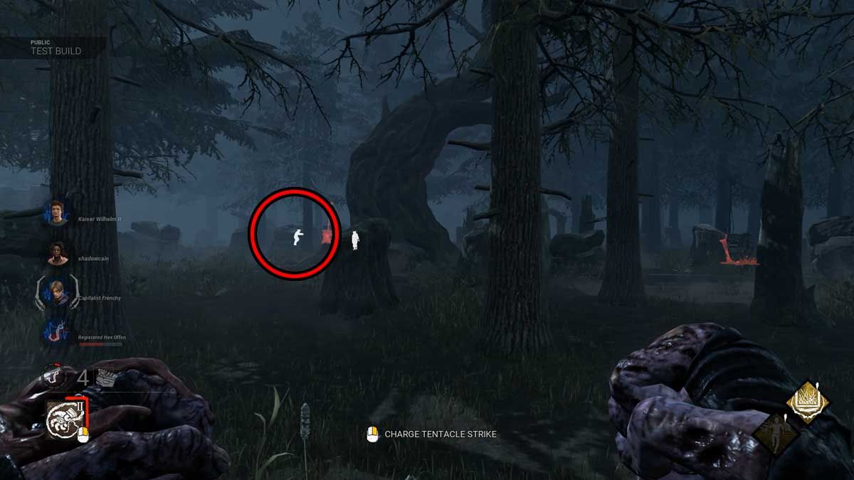 dead by daylight huntress crosshair overlay