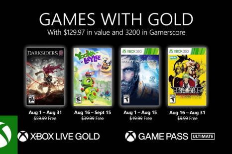 Games with Gold for August 2021 Detailed