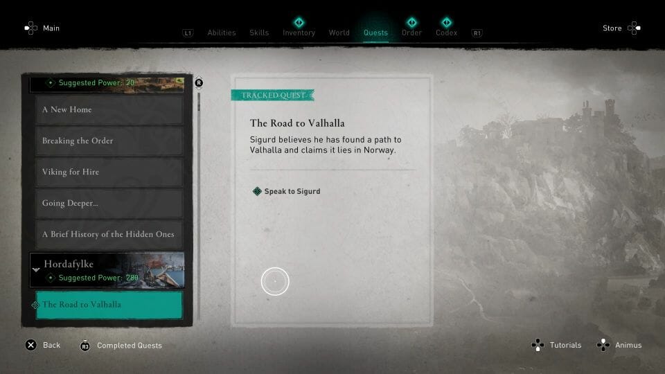 Assassin&#8217;s Creed Valhalla: Road To Valhalla Walkthrough