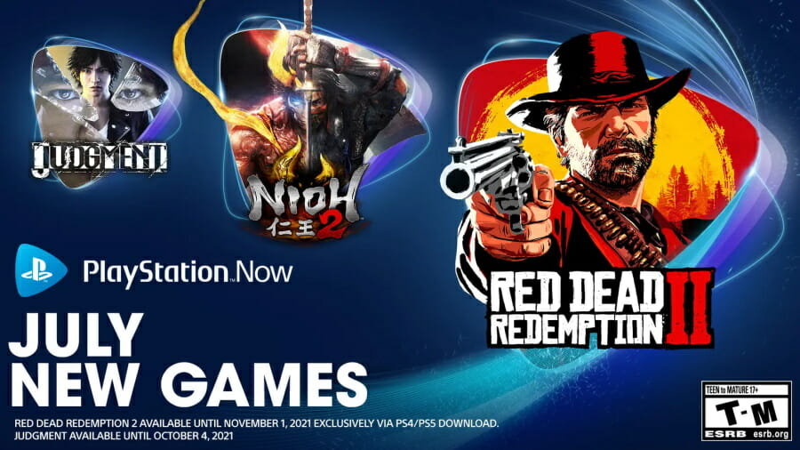PlayStation Now July 2021 Games Detailed