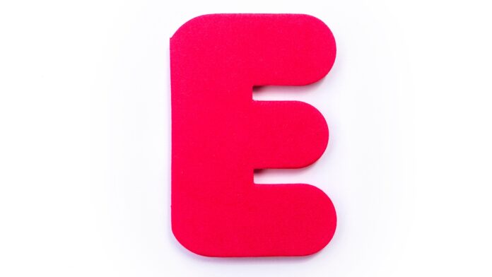 what begins with an e and only has one letter