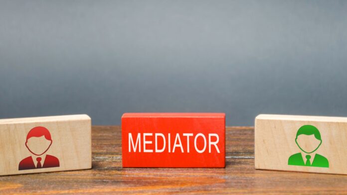 how does adding an adult mediator improve a tense situation?