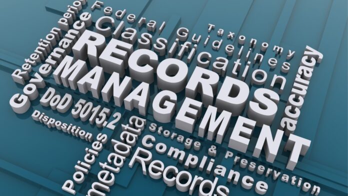 which statement is not true as it pertains to maintaining an effective records management program