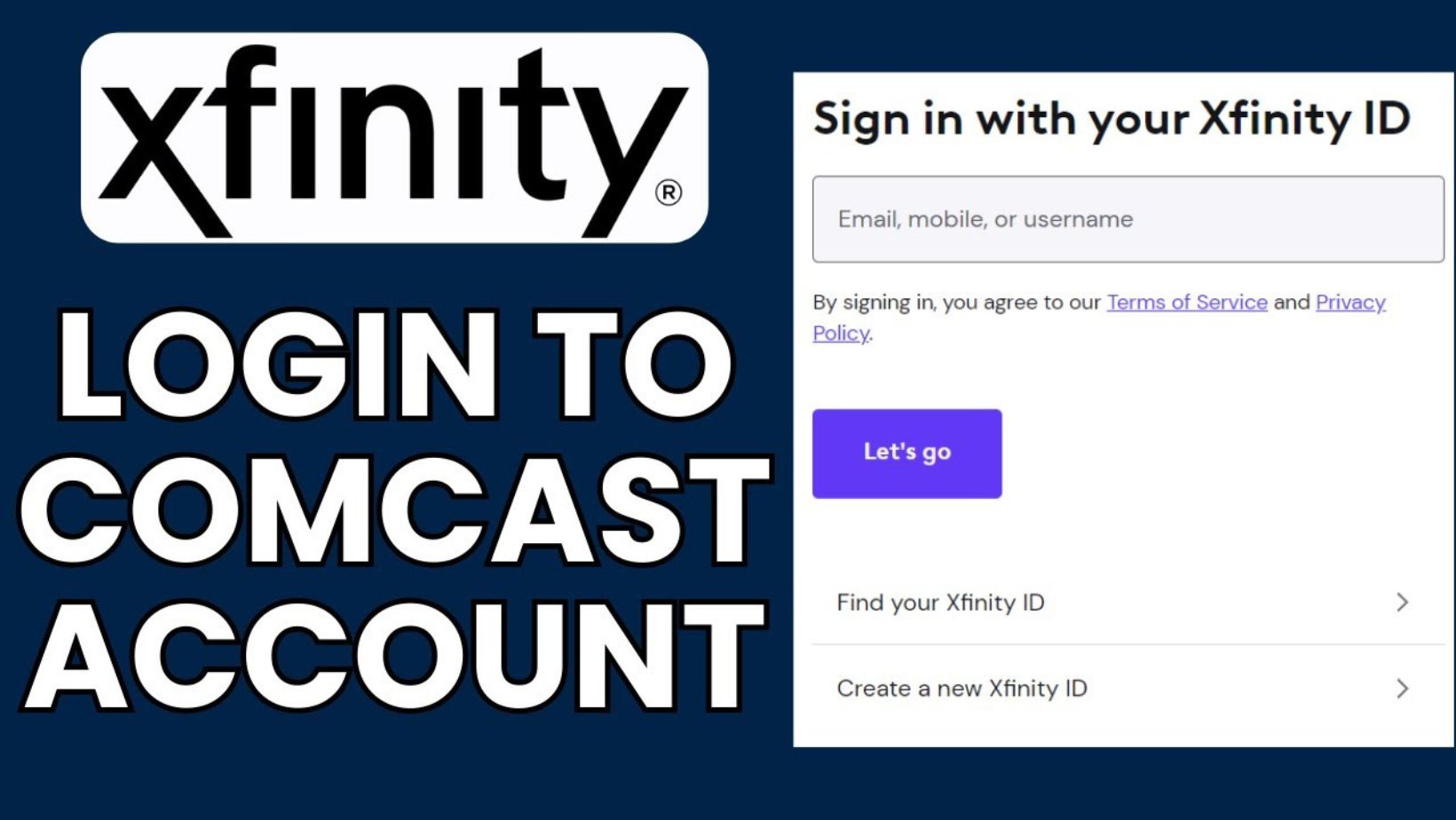 MyXfinity.com Email